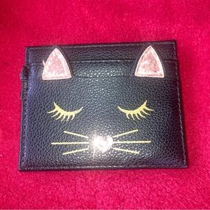 Leather Cat Wallet